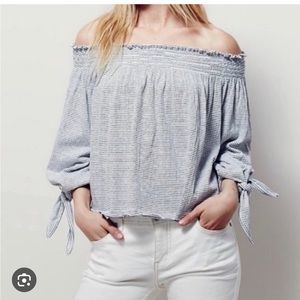 Free people off the shoulder top